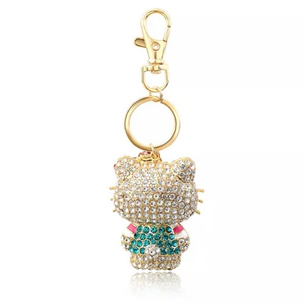 Hello Kitty Sparkling bling Keychain - Picture 2 of 4